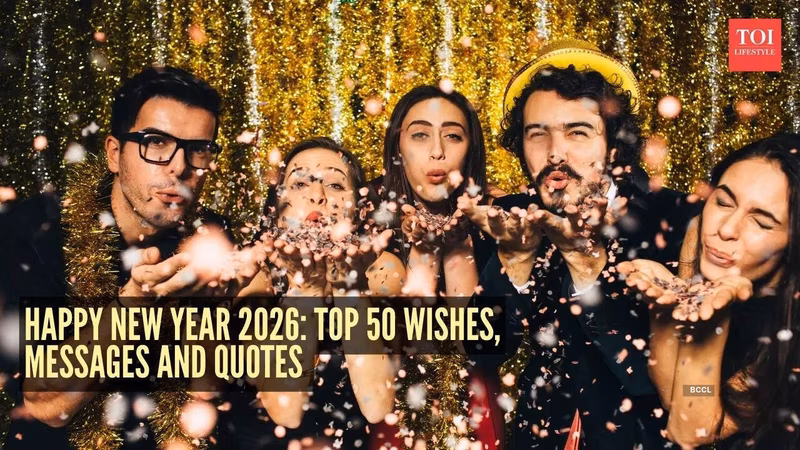 Happy new year 2026: Top 100 wishes, quotes to share with your loved ones