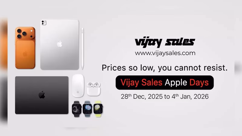 Vijay Sales Apple Days sale: iPhone 17 price starts at Rs 78,900; check details