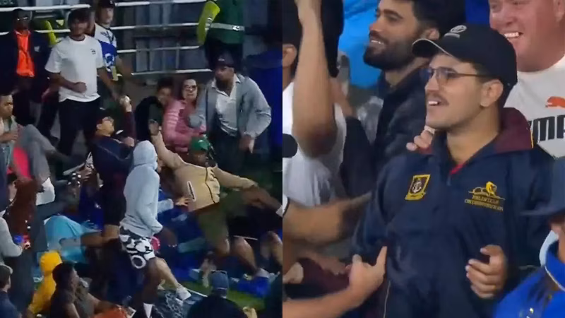Rs 1.08 crore for a catch! Fan takes one-handed blinder, steals the show: Watch