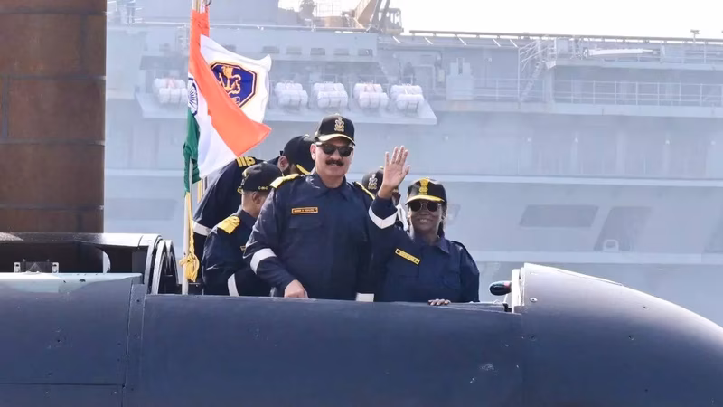 President Murmu takes submarine sortie at Karwar naval base - see pics