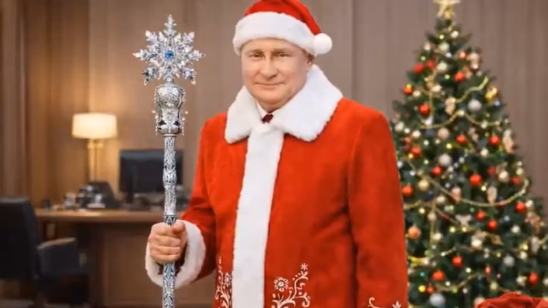Watch: Santa Putin's Christmas gifts for world leaders - what PM Modi and Trump got