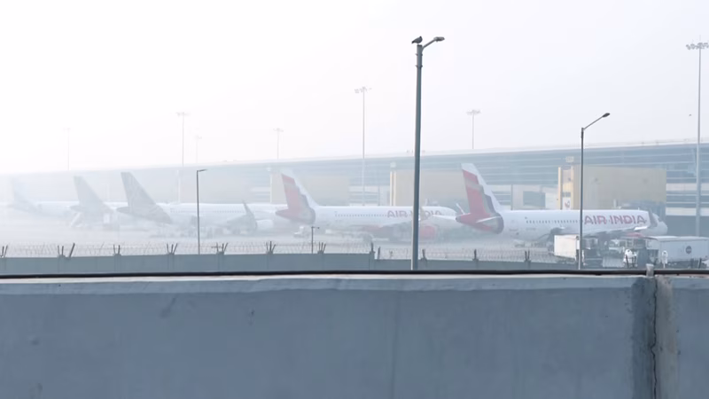 Dense fog paralyses Delhi: Over 120 flights cancelled, 200 delayed; rail services hit