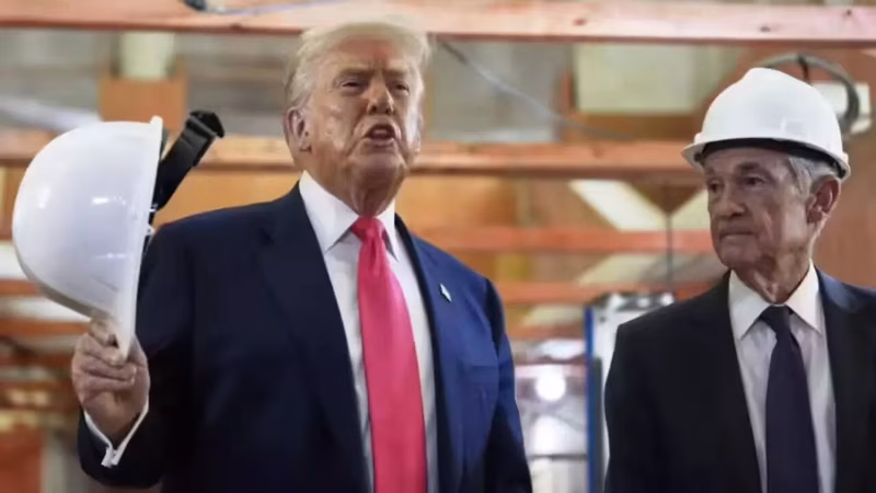 Trump says he'd 'love to fire' Fed chief Powell; hints at naming replacement next month