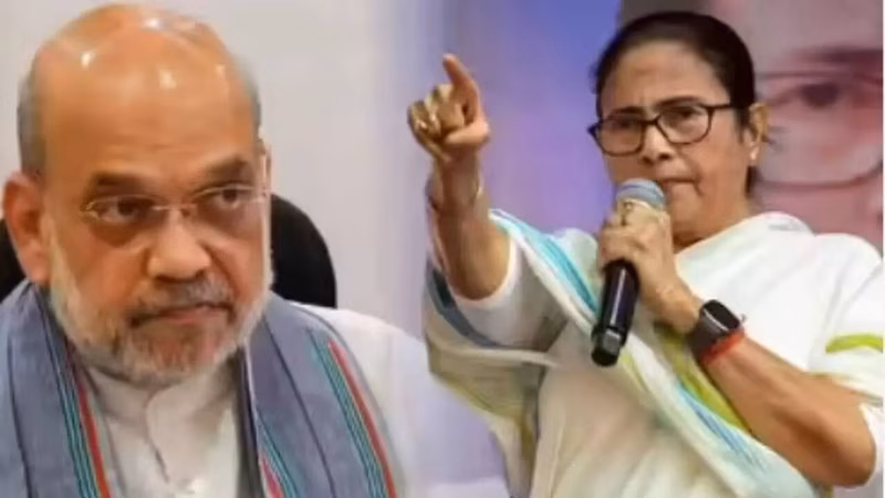 'A Dushasana has come to Bengal': Mamta Banerjee hits back at Amit Shah, denies 'no land' charge