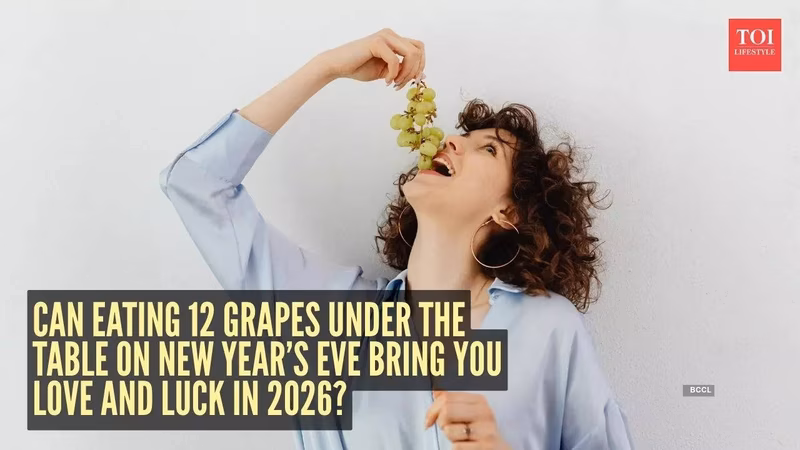 Spanish grape-eating ritual: Can eating 12 grapes on New Year’s Eve bring love, luck in 2026?