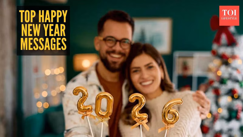75+ Happy New Year messages, greetings, wishes and quotes for 2026