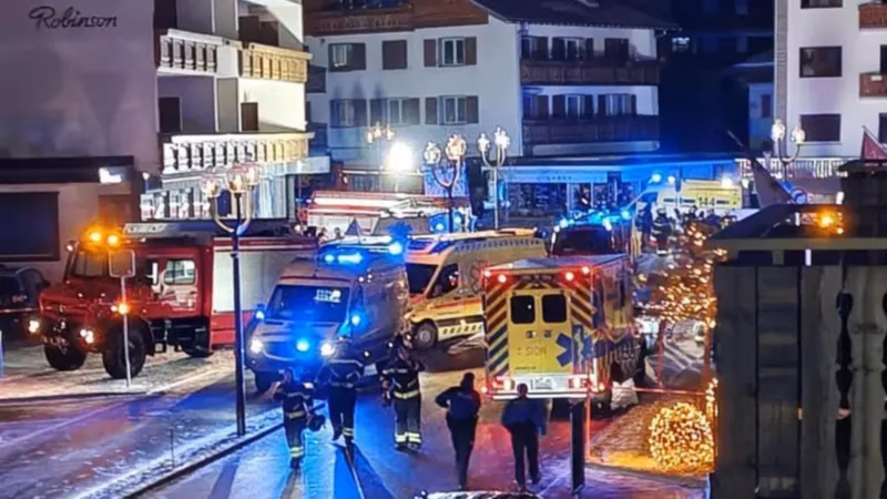 Swiss bar fire: 'Several dozens' feared dead, over 100 hurt; victims of many nationalities