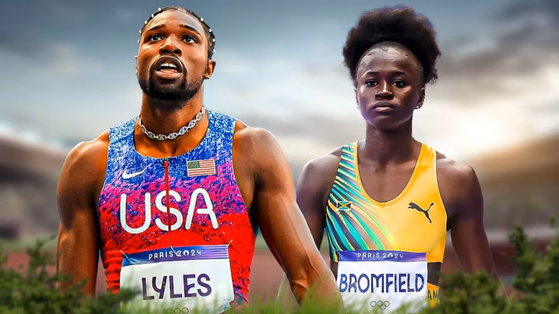 Noah Lyles sends strong message before new season as Junelle Bromfield reacts