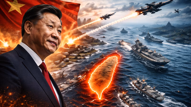 'Anaconda strategy': Will Xi Jinping risk it all over Taiwan in 2026?