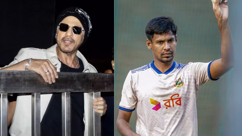 IPL: 'Won't even let SRK enter'- KKR's Mustafizur signing sparks political firestorm