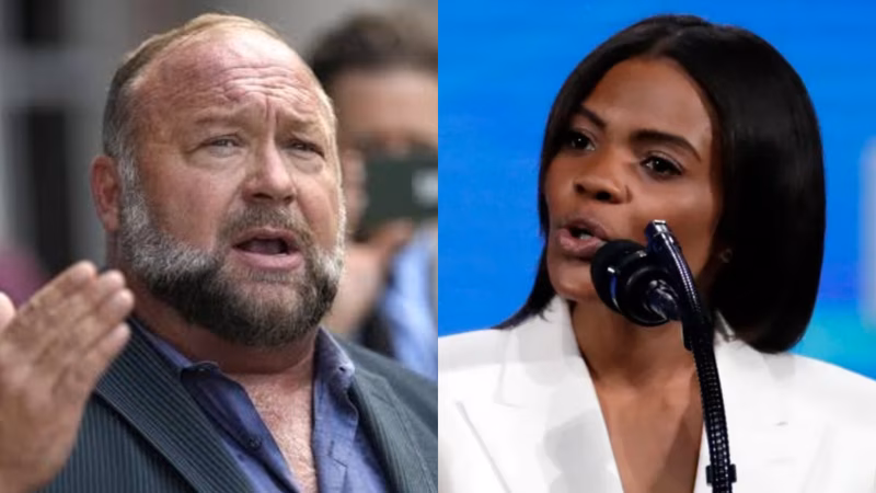 Alex Jones mocks Candace Owens over Zodiac Killer father claim apology