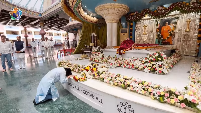 Venezuela’s interim Prez visited Sai Baba ashram multiple times