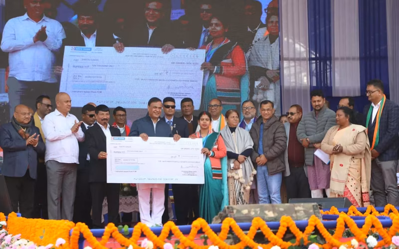 Assam: Ahead of poll, Sarma races to woo women voters with Rs 10,000 scheme