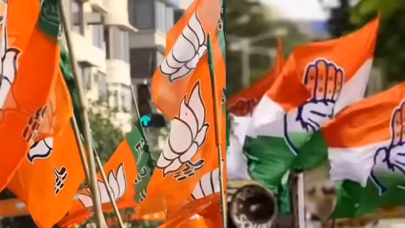 Civic poll surprise: Rare BJP–Congress tie-up in Ambernath council; push to edge out Shiv Sena