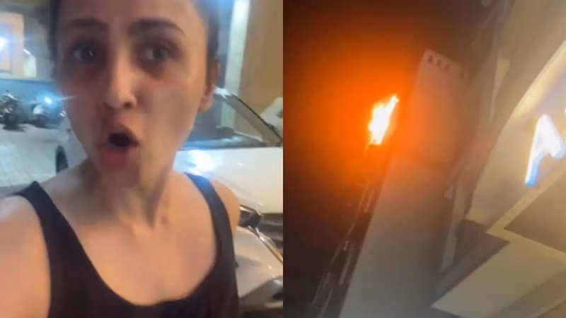 Daisy Shah slams election campaigners after fire breaks out near her flat; shares video