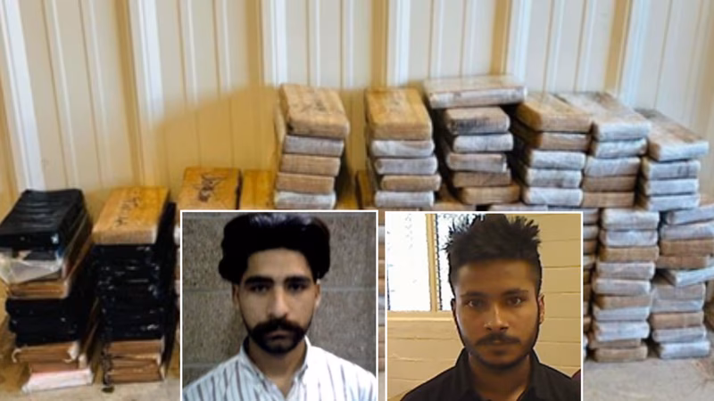 'Enough to kill over a lakh Americans': Indian-origin truckers caught with 309 pounds of cocaine