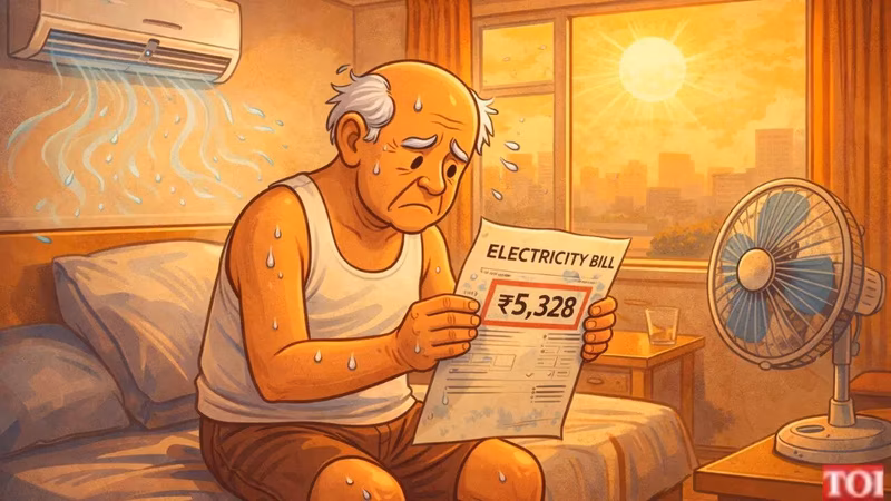 The heat of air conditioners: How climate change is driving up power bills— a closer look