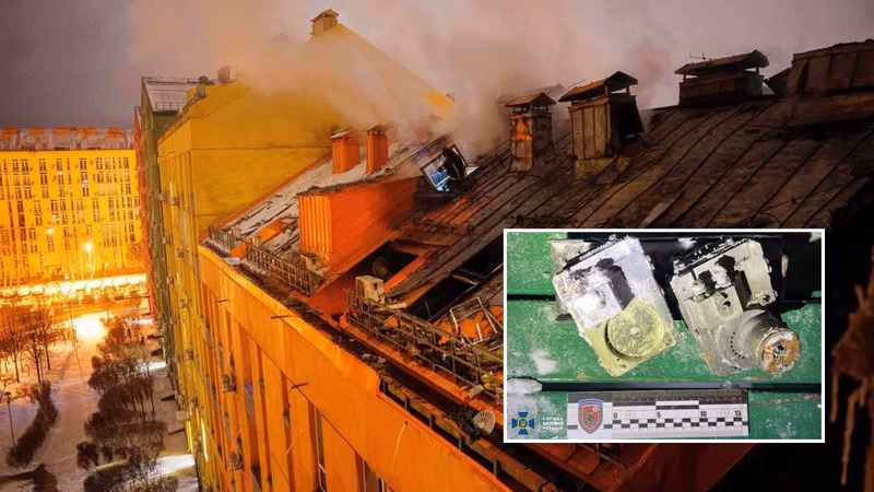 Major escalation: Ukraine releases images of Oreshnik debris after Russian strike; videos show impact