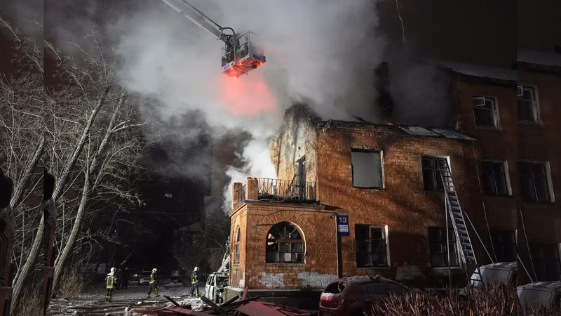 Ukrainian drone strike hits oil depot in Russia’s Volgograd; Moscow steps up attacks