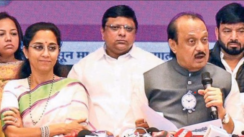 Cousins Ajit, Sule share stage, manifesto for Pune civic polls