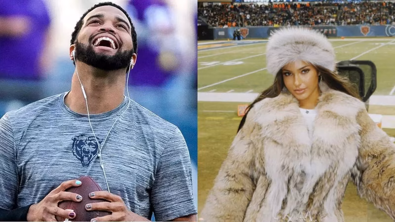 Is Caleb Williams dating Ash Kaashh? Bears vs Packers post fuels buzz