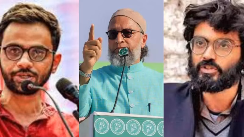 'Why Cong leaders did not faced similar incarceration': Owaisi blames UPA regime for Umar, Sharjeel's detention