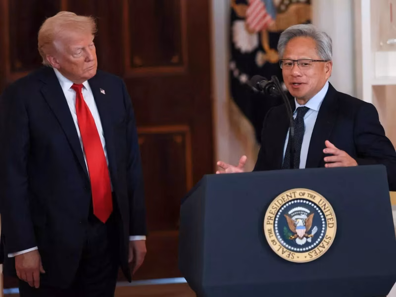 Nvidia CEO Jensen Huang: US-China break up is 'naive'; world needs you to work it out