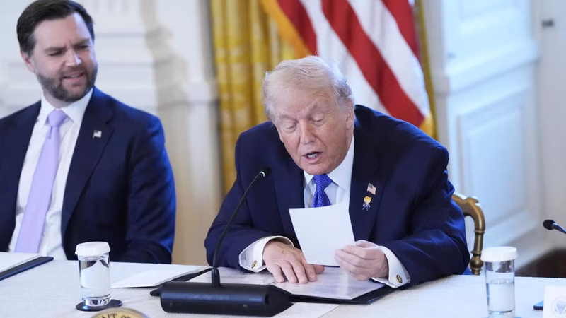 'Incumbent January 2026': Trump posts fake image; calls himself 'Acting President of Venezuela'