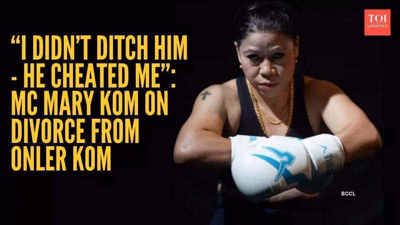 MC Mary Kom addresses affair rumours amid divorce from Onler Kom