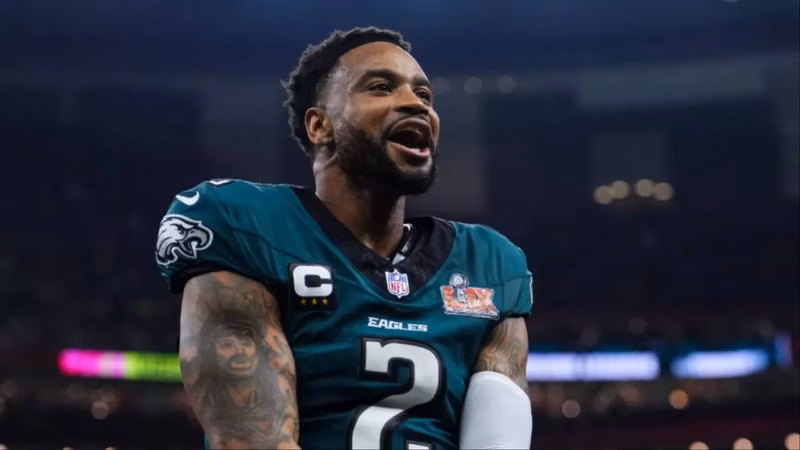 Bills’ Darius Slay spotted at Eagles vs 49ers game, fans confused