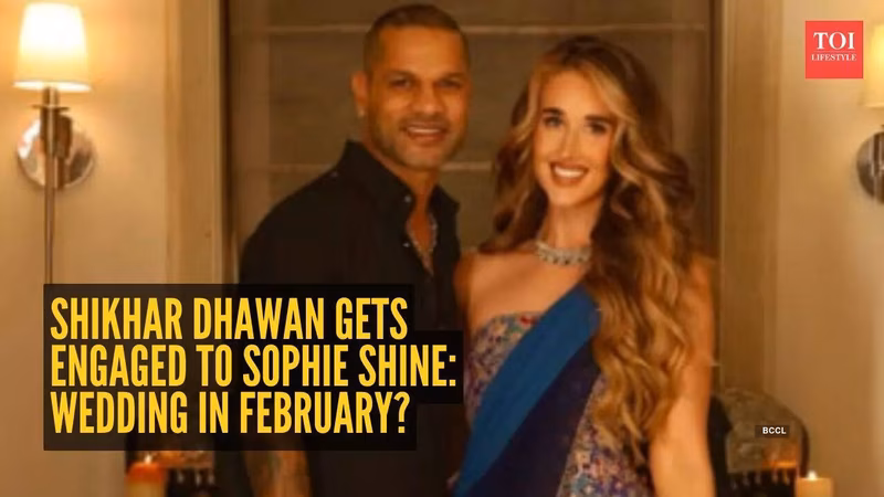 Shikhar Dhawan announces engagement to Sophie: Are they getting married in February 2026?