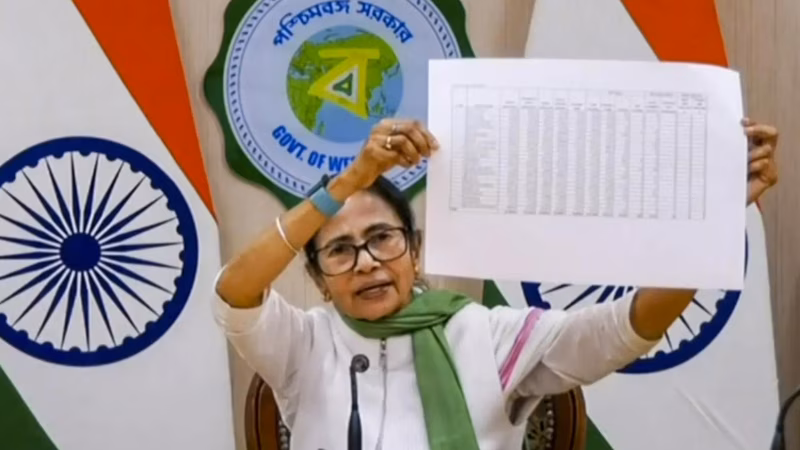 'BJP-EC nexus': Mamata says poll body deleted 54 lakh 'genuine voters', plan to remove 1 cr more