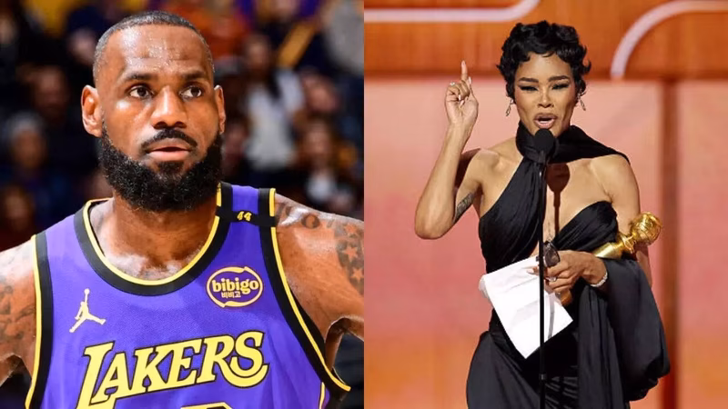LeBron James salutes Golden Globe winner Teyana Taylor: “Always proud of you”