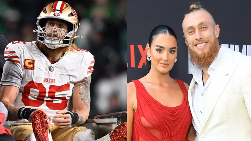 'My superhero': Claire Kittle stands by George after injury update