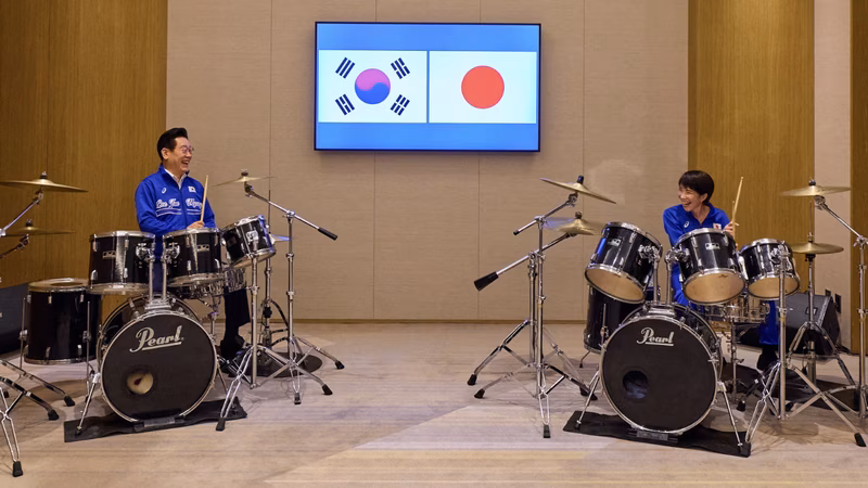 'Dynamite' diplomacy: Japan's Takaichi, South Korea's Lee Jae Myung in K-pop drum battle— watch