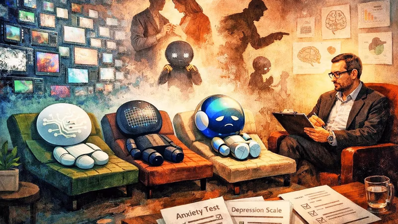 AI on the couch: Chatbots 'recall' childhood trauma, fear & shame