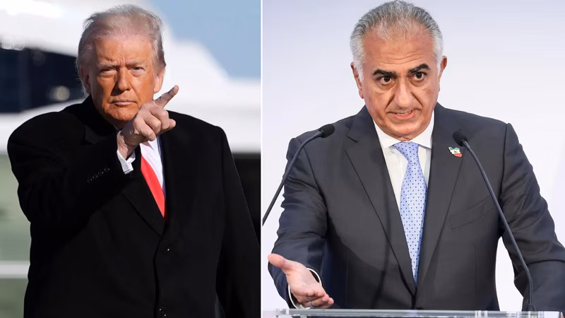 Is Reza Pahlavi the future? Trump calls ex-crown prince ‘nice person’