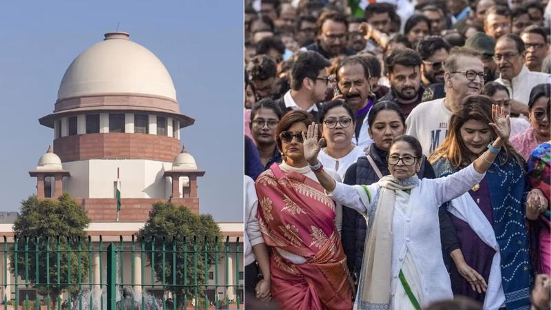 'As if it's Jantar Mantar!' SC 'disturbed' by ED's charge; TMC accused of 'mobocracy'