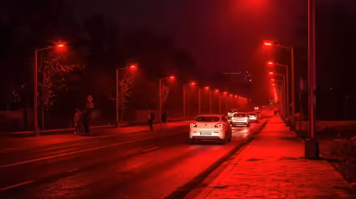 Denmark is turning its streetlights red and the reason will surprise you